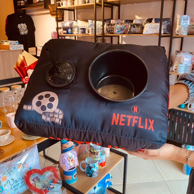 Almofada de Pipoca Netﬂix