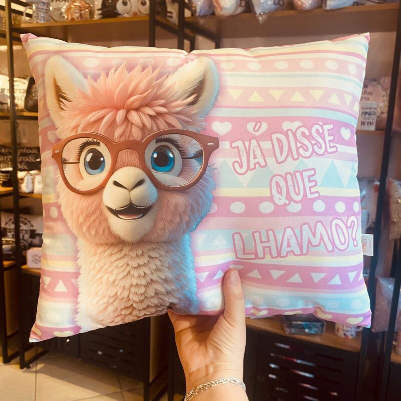 Almofada Já disse que lhamo?