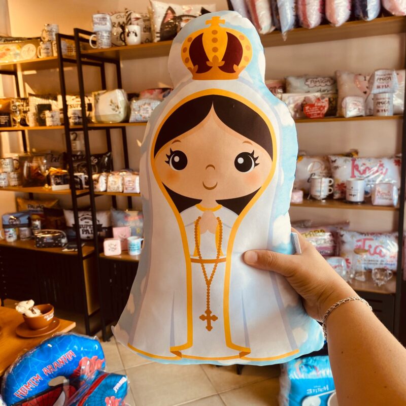 Almofada Santinhos "Nossa Senhora de Fátima"