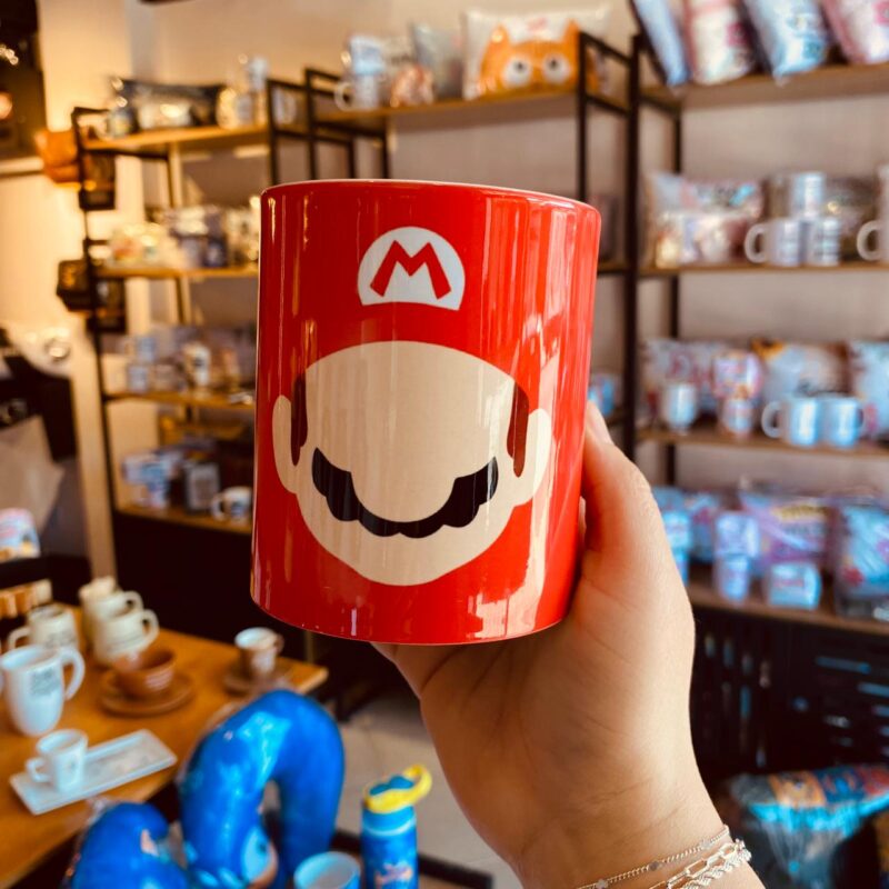 Caneca Porcelana Mario/ Luiggi