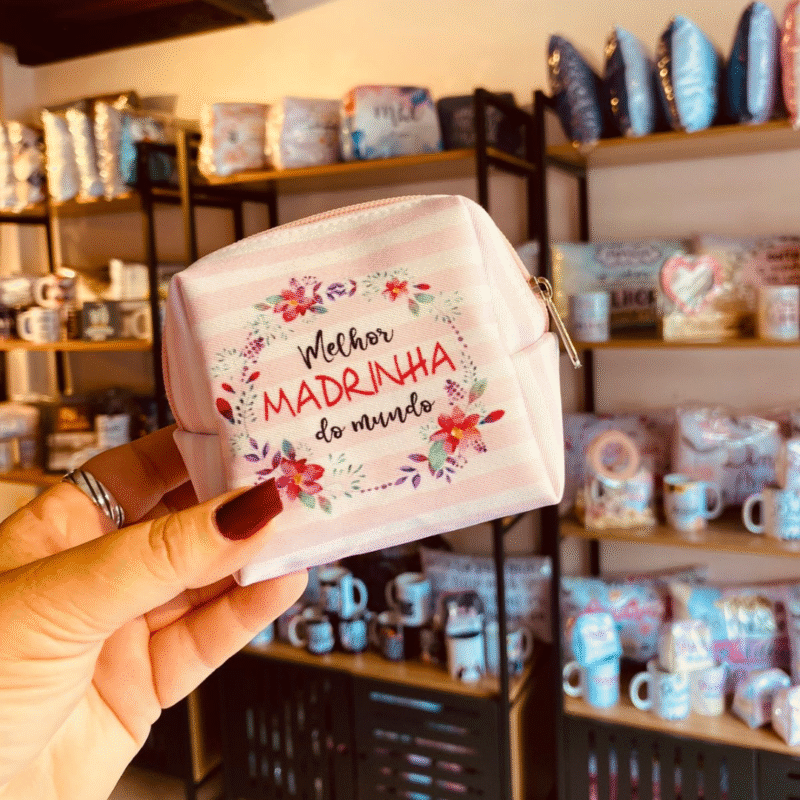 Necessaire “Melhor Madrinha do Mundo”