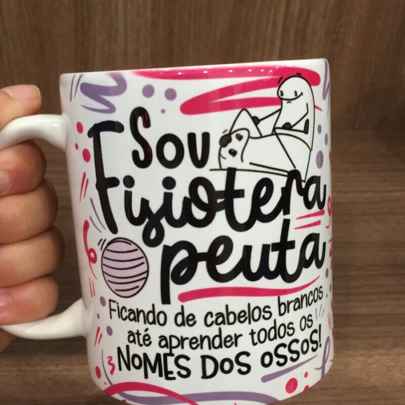 Caneca: Sou Fisioterapeuta