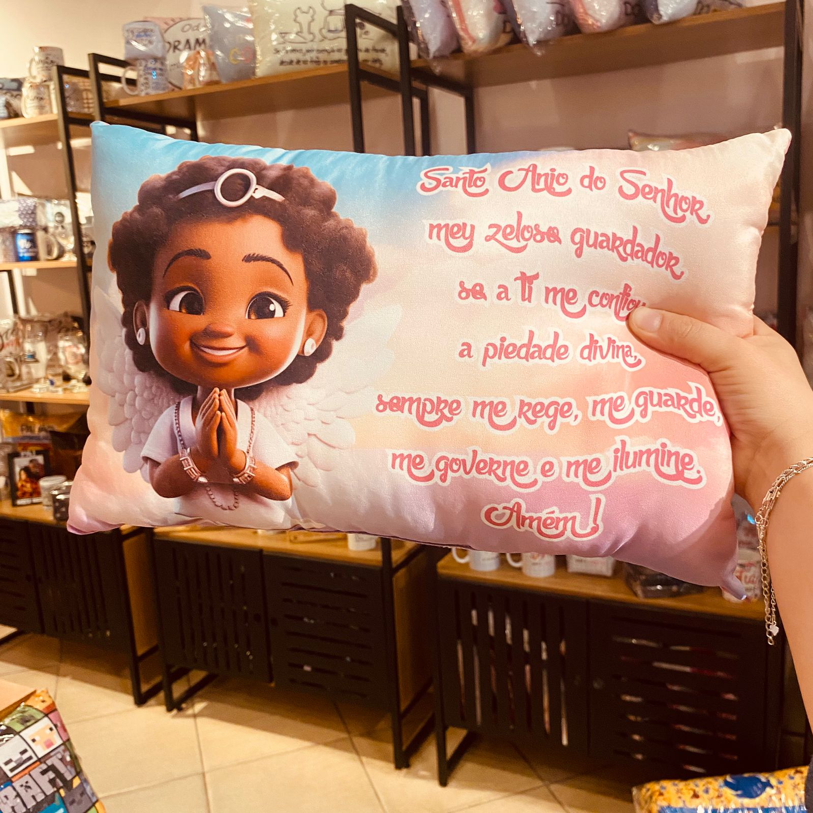 oração santo anjo IA