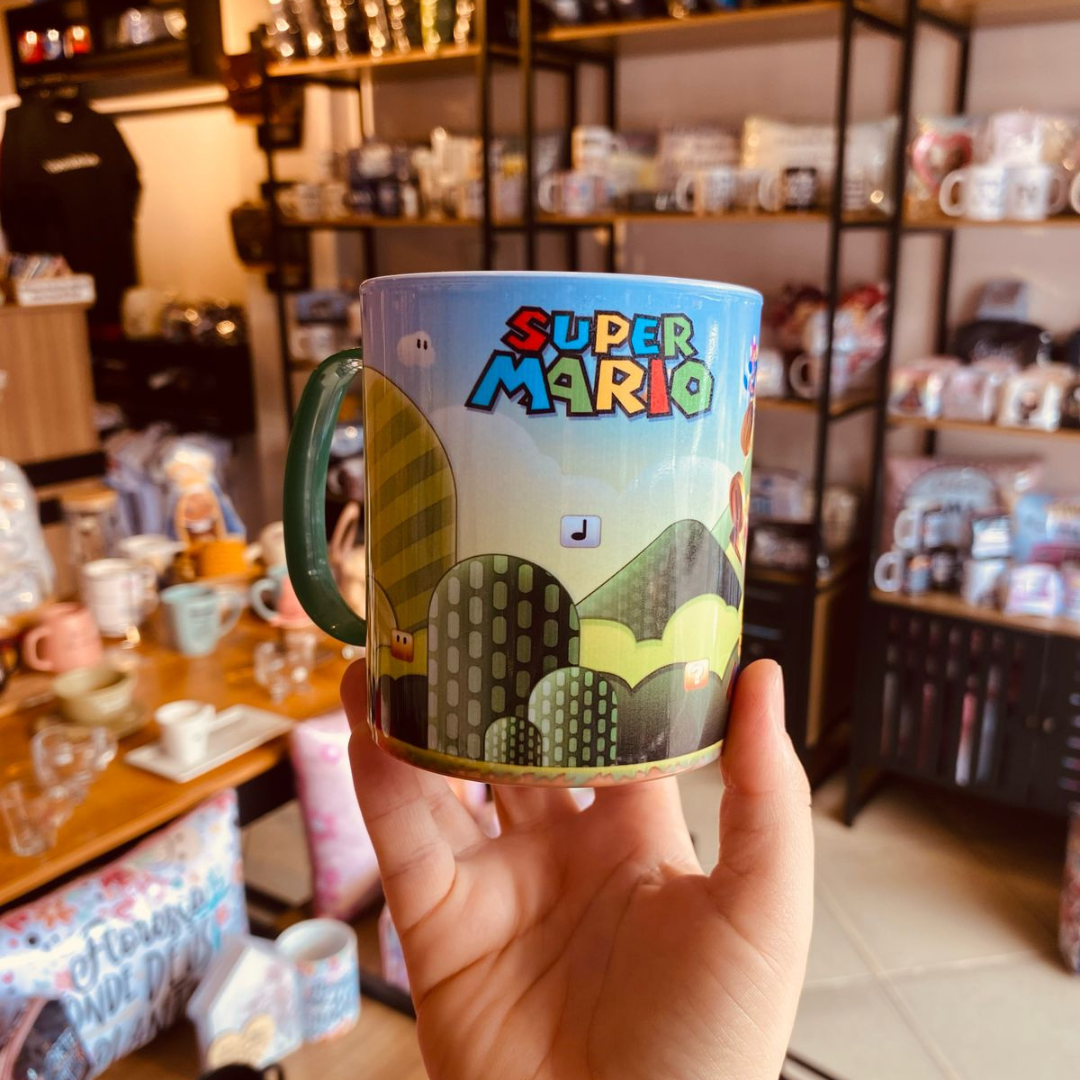 Caneca Polímero: Super Mario