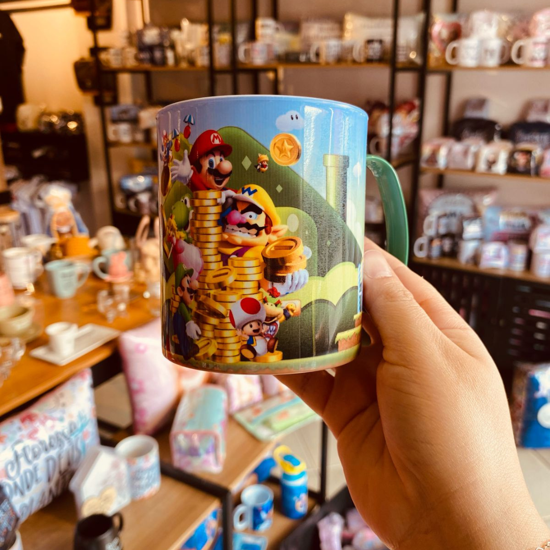 Caneca Polímero: Super Mario