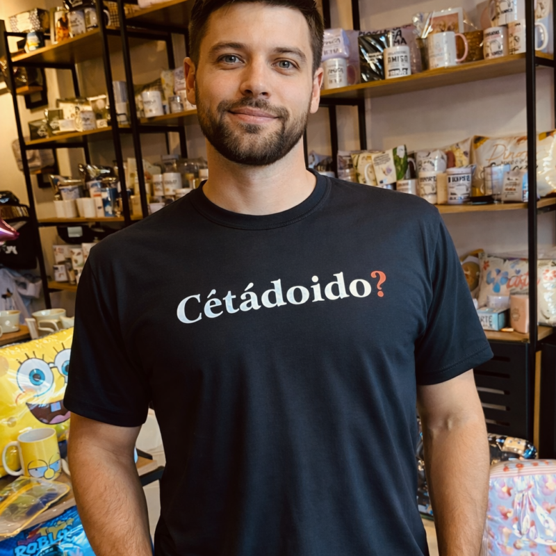 Camiseta Poliéster Cêtádoido?