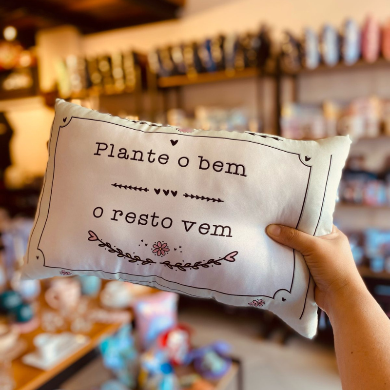 Plante o bem que o resto vem