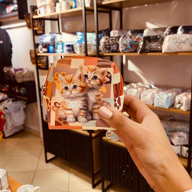 Mini Necessaire Gatinhos