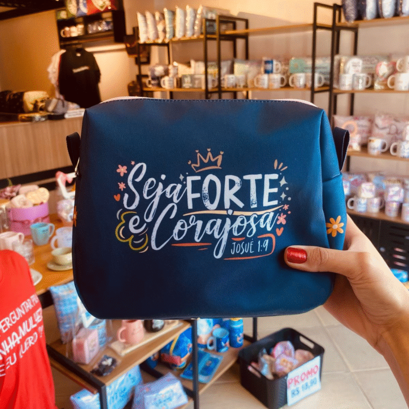 Necessaire “Seja forte e corajosa”