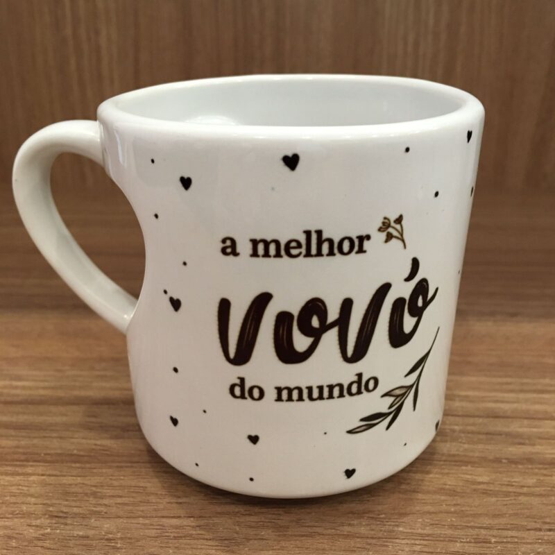 Can Alça de Coração: A melhor vovó do mundo/ Te amo.