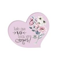 ENFEITE DE MESA: TODO QUE VÓ TOCA VIRA AMOR! P20942