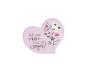 ENFEITE DE MESA: TODO QUE VÓ TOCA VIRA AMOR! P20942