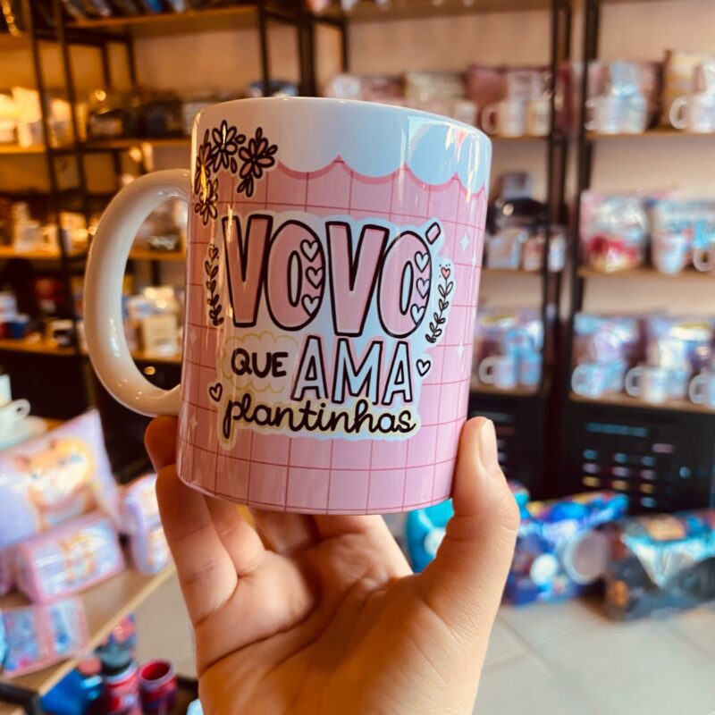 Can: Vovó que ama plantinhas/melhor vovó do mundo