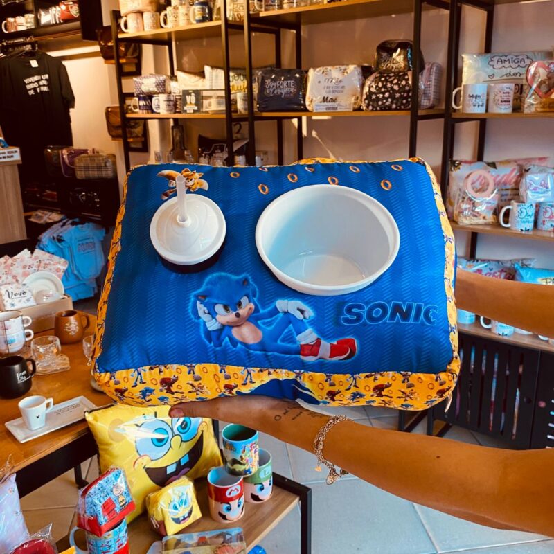 Almofada de Pipoca “Sonic”