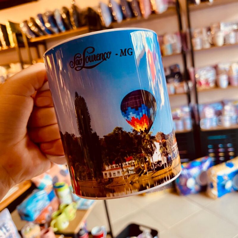 Caneca São Lourenço 3 balões