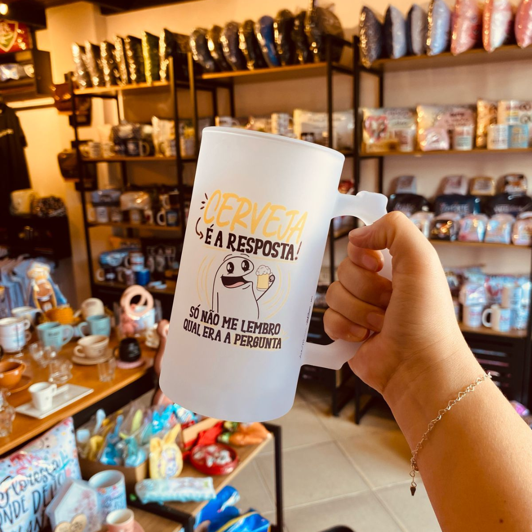 Chopp: Cerveja é a resposta! Só não me lembro qual era a pergunta Chopp: Cerveja é a resposta! Só não me lembro qual era a pergunta