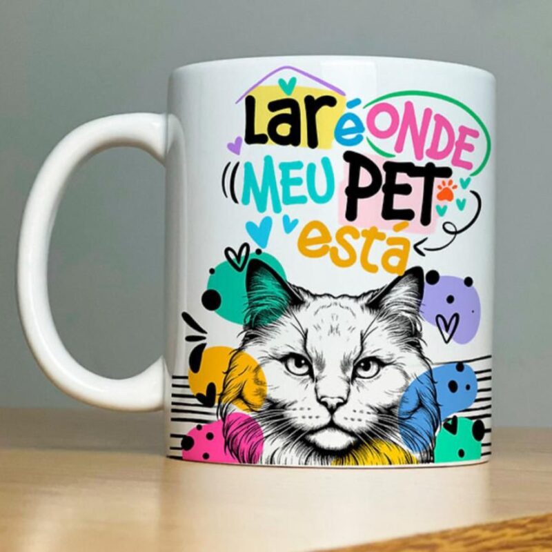 Can: Lar é onde meu pet está (gato) - Variável