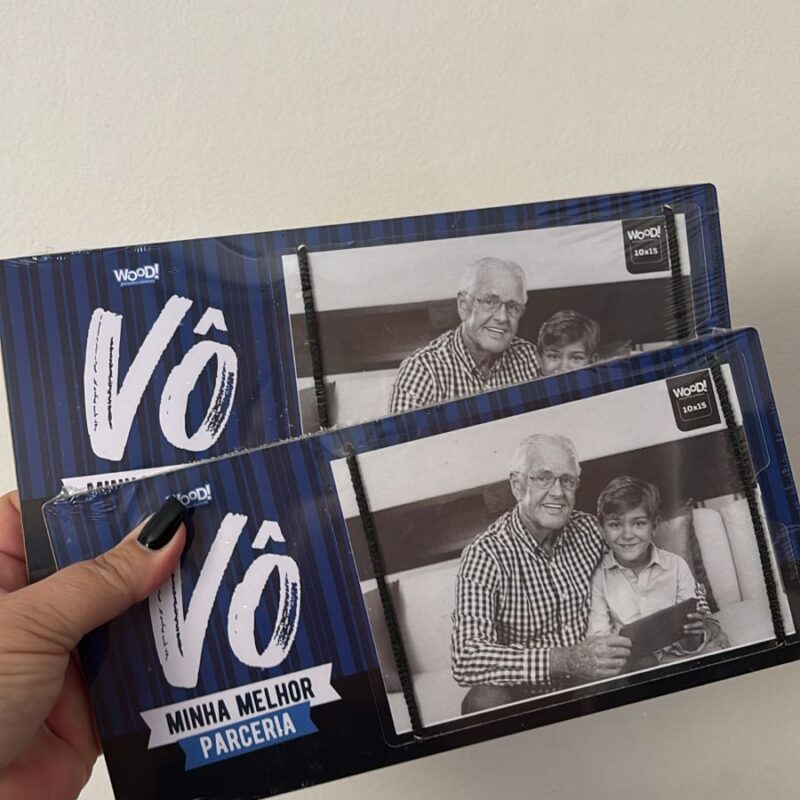 Porta-retratos: vô minha melhor parceria