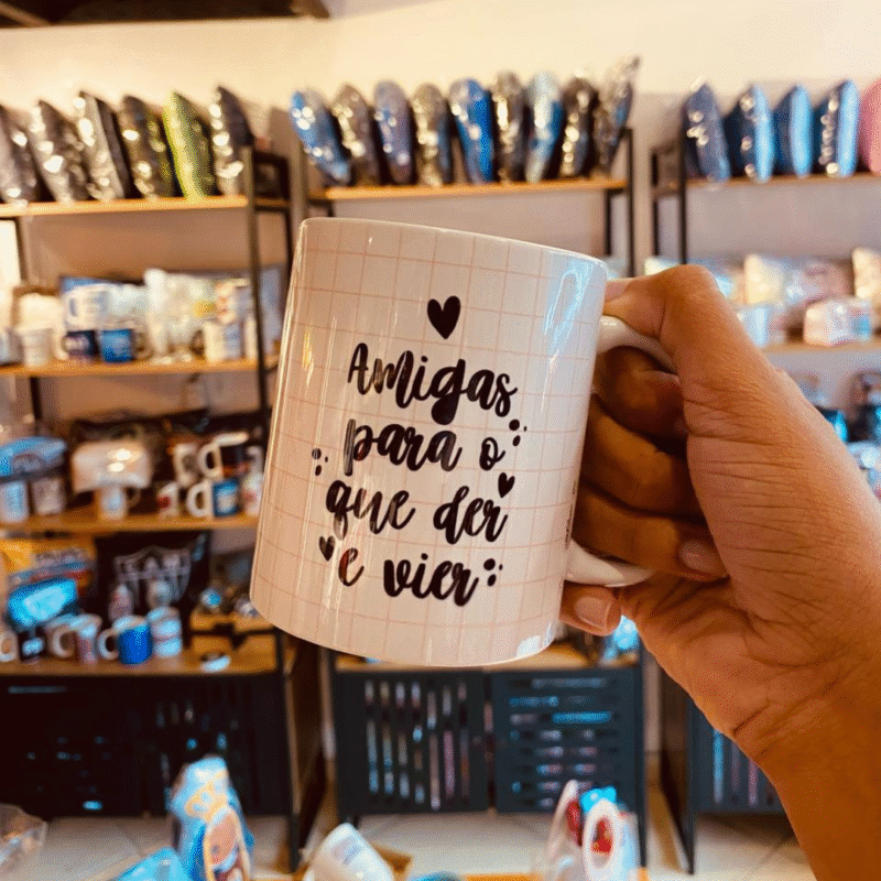 Caneca “Best Friends Forever | Amigas para o que Der e Vier”