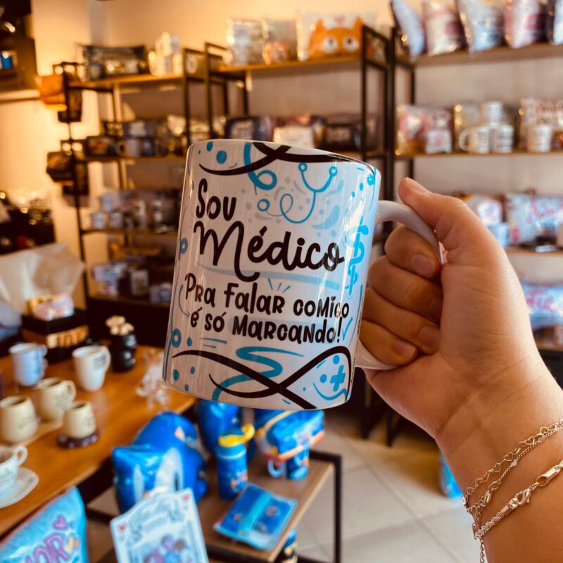Caneca Porcelana Sou Médica/Médico