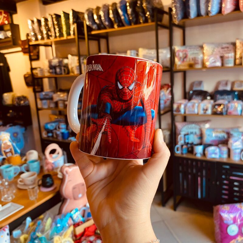 Caneca Porcelana Homem-Aranha