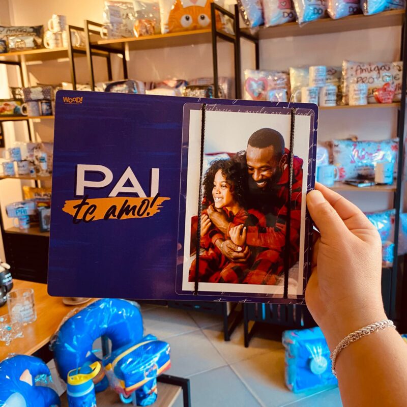 Porta-retratos: Pai te amo!