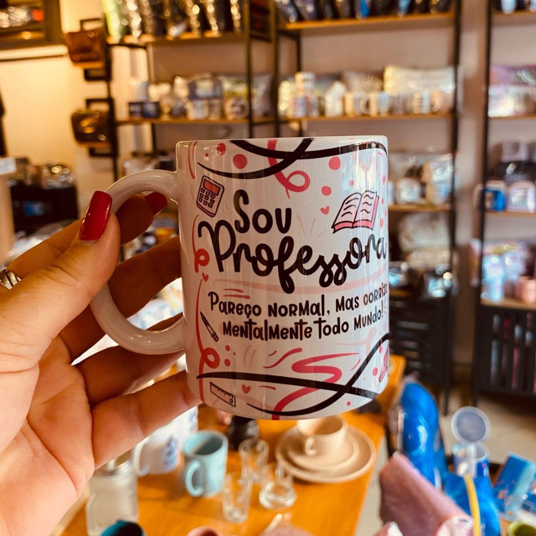 Caneca Sou Professor/Professora Caneca Sou Professor/Professora