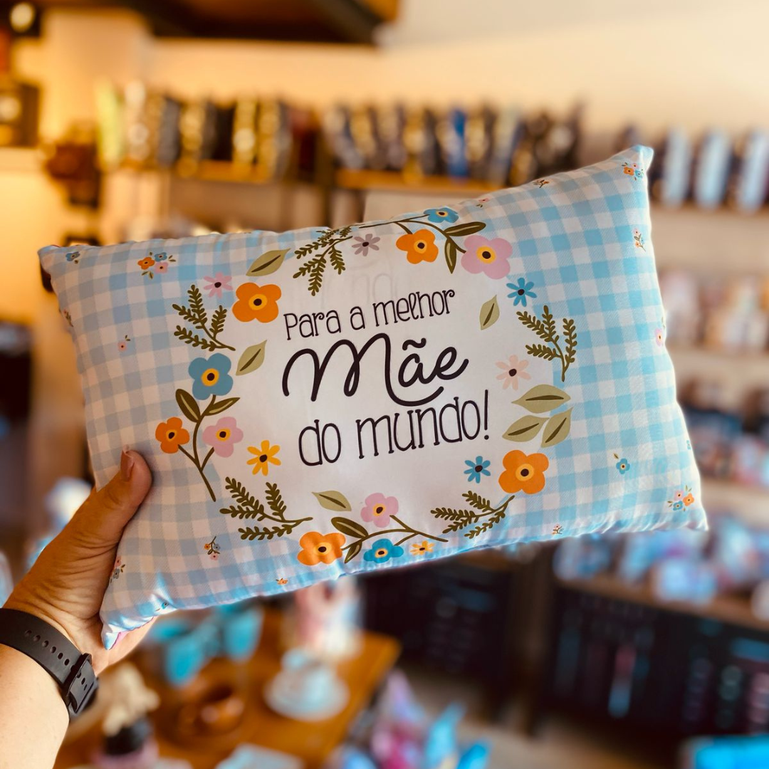 Almofada “Para a melhor mãe do mundo!” Almofada “Para a melhor mãe do mundo!”