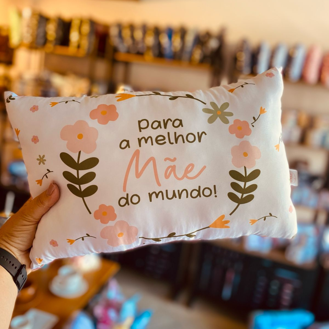 Almofada “Para a melhor mãe do mundo!” Almofada “Para a melhor mãe do mundo!”