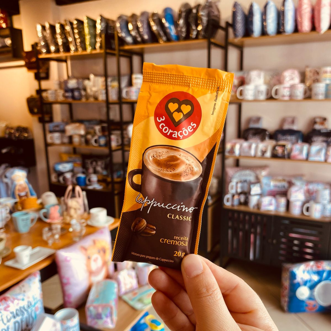 Cappuccino 3 Corações – Sachê 20g