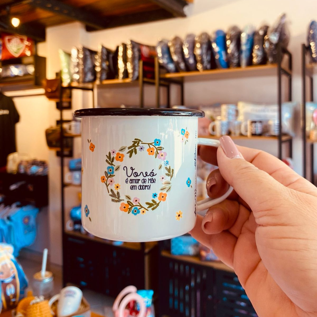 Caneca Ágata 235ml – “Vovó é amor de mãe em dobro!”