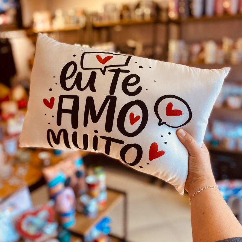 Almofada Eu Te Amo Muito