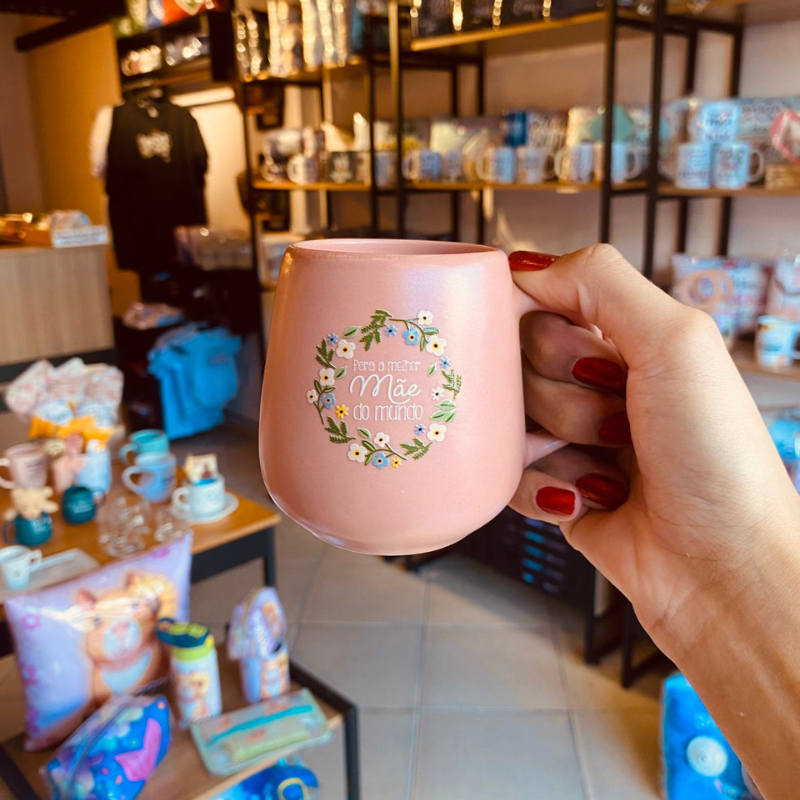 Caneca Cerâmica: Para a melhor mãe do mundo!