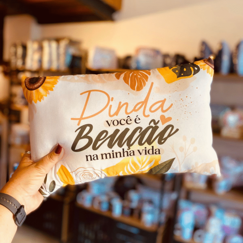 Dinda, você é bênção na minha vida