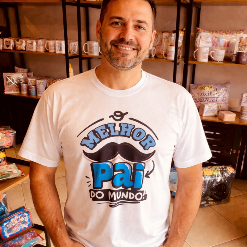 Camiseta Melhor Pai do Mundo!