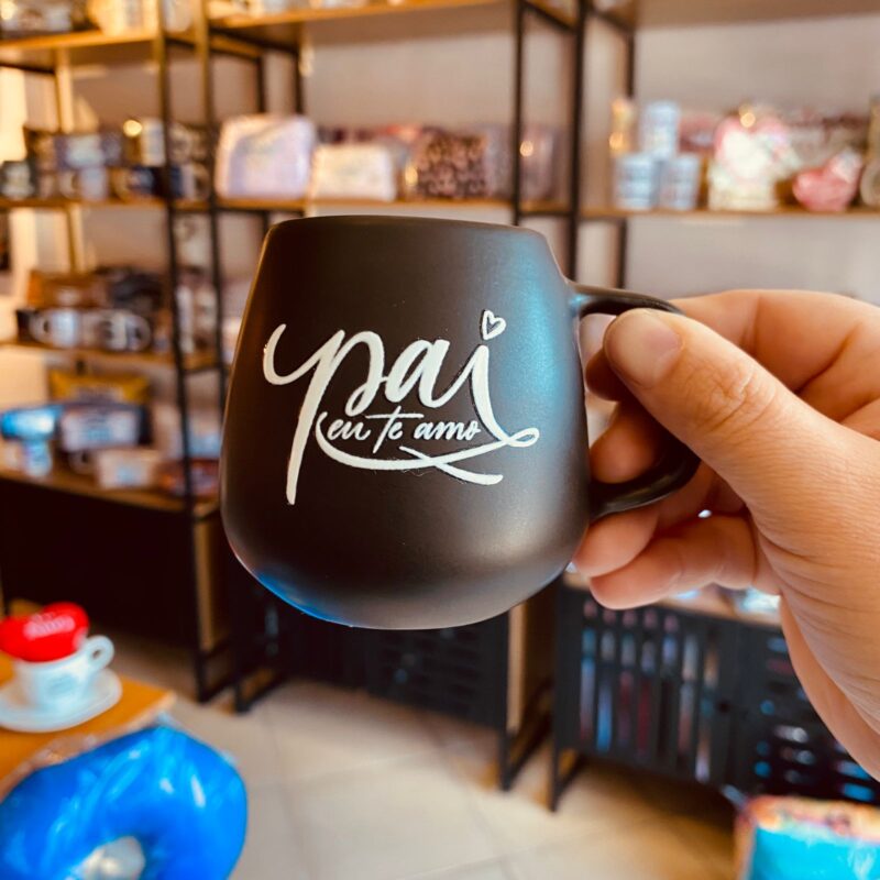Caneca Cerâmica Pai eu te amo!