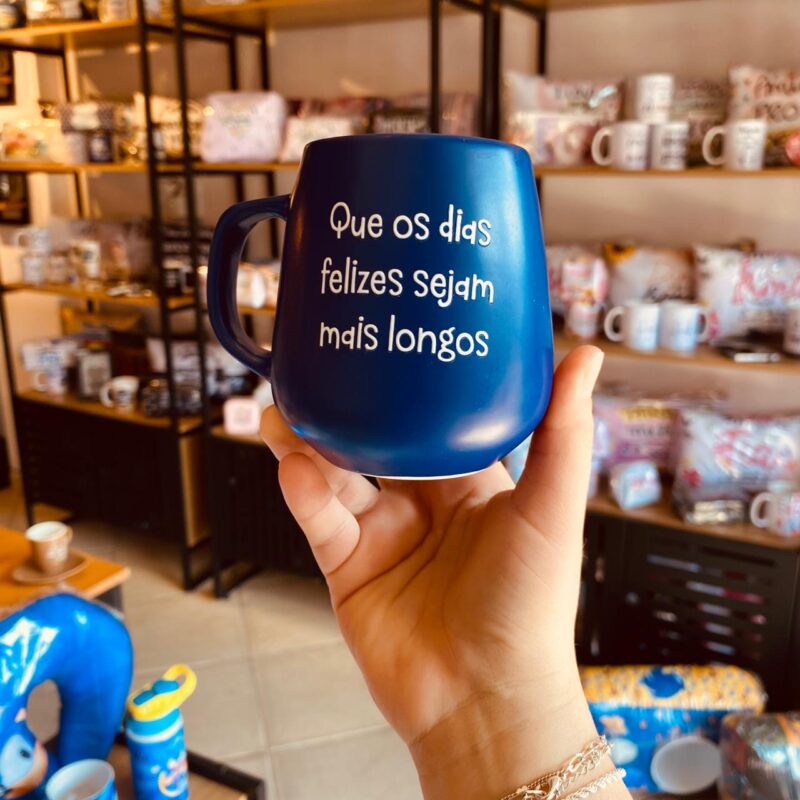 Caneca Cerâmica Que os dias felizes sejam mais longos