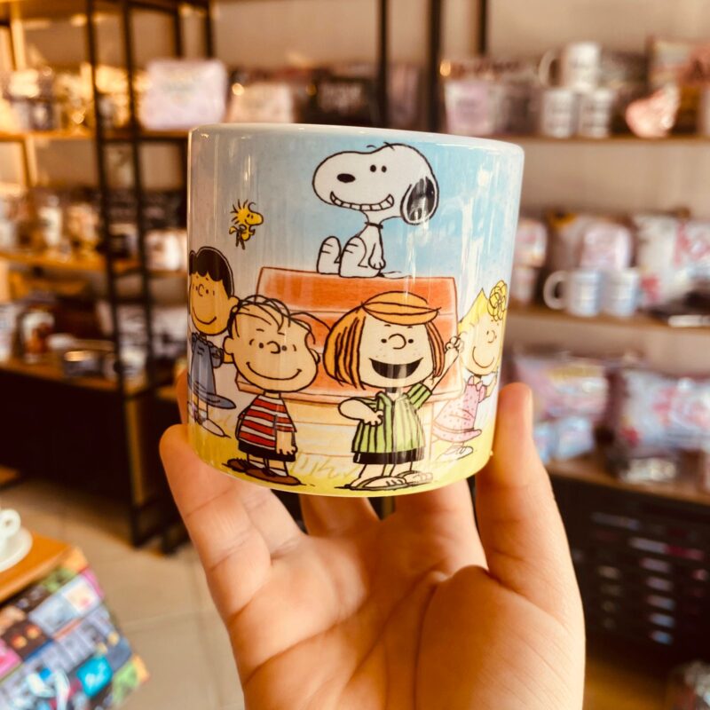 Mini Caneca Porcelana Snoopy