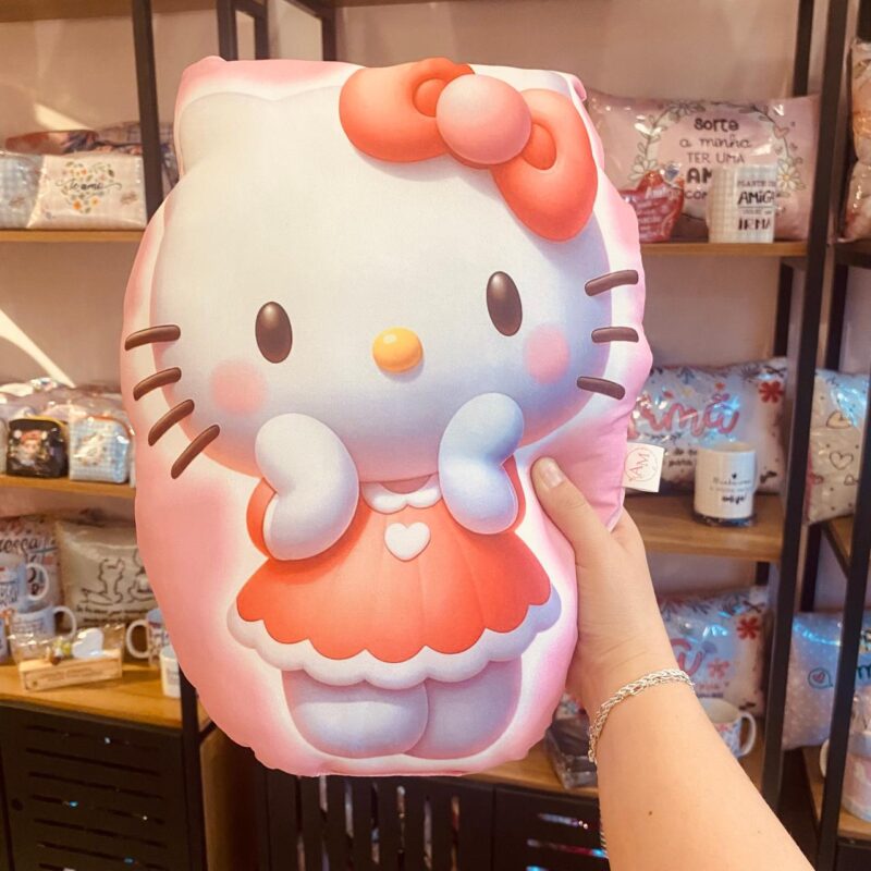 Almofada Contornada Hello Kitty