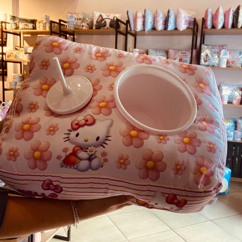 Almofada de Pipoca Hello Kitty