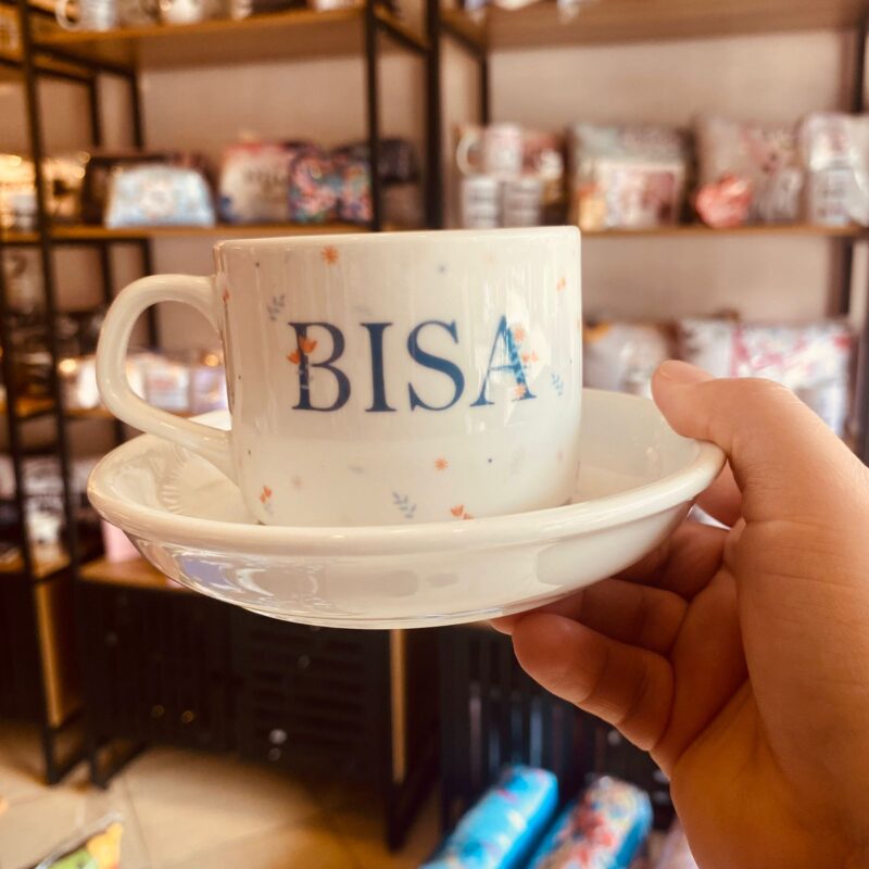 Xícara com pires   Bisa aconchego que aquece o coração!