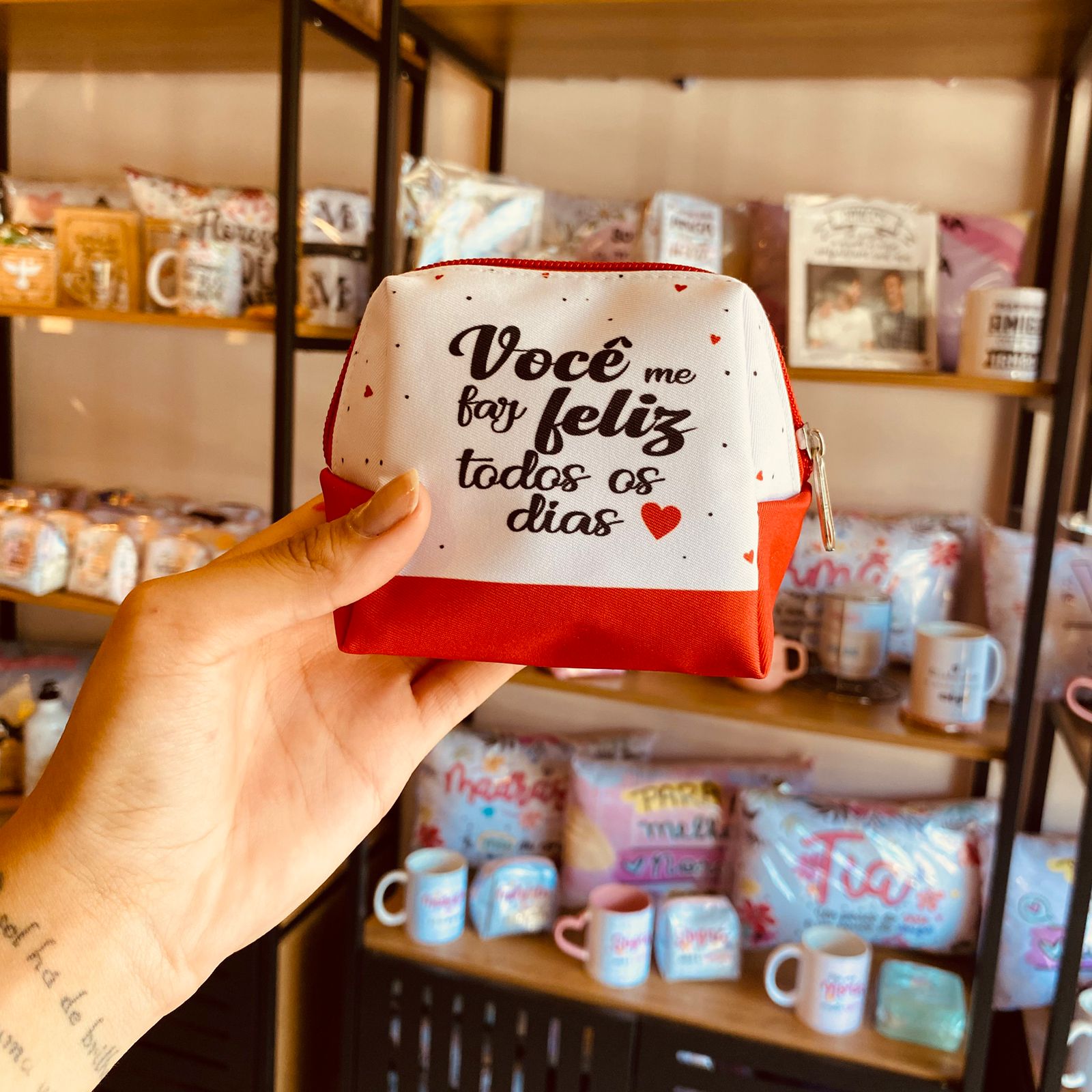 vc me faz feliz todo os dias