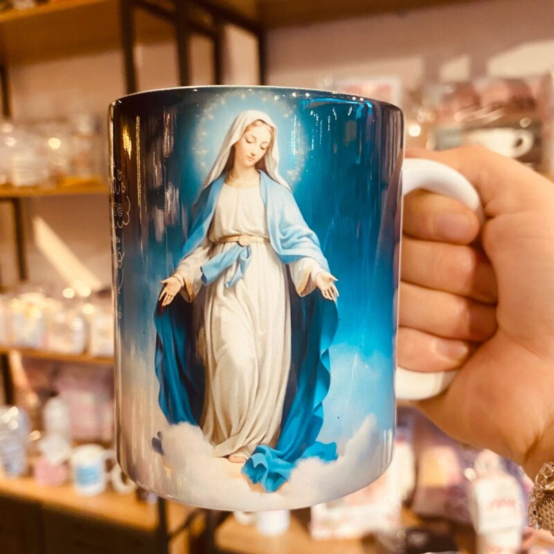 Caneca Porcelana Nossa Senhora das Graças IA