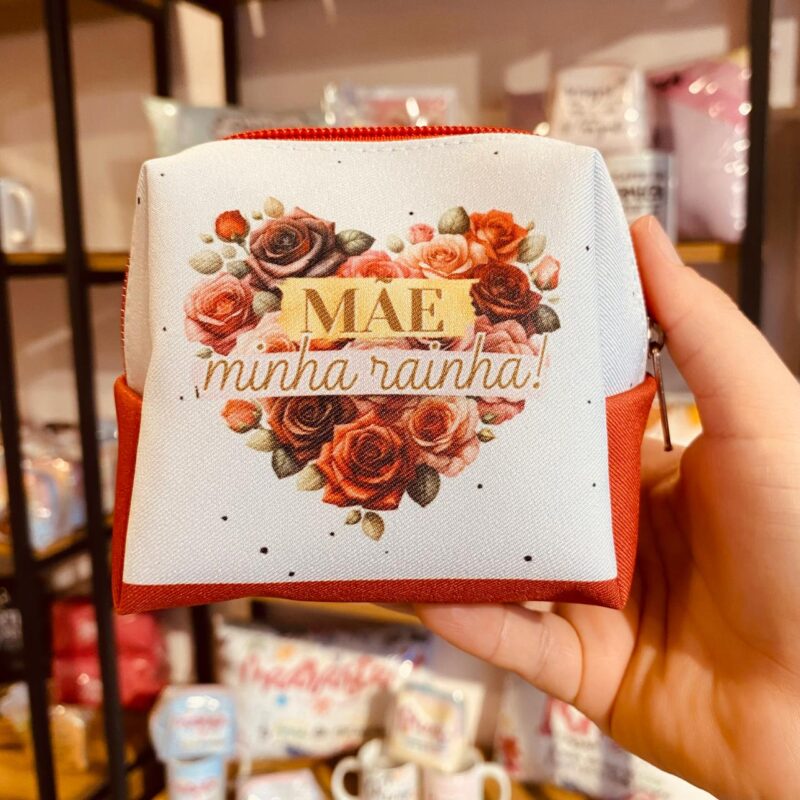 Necessaire Mãe minha Rainha