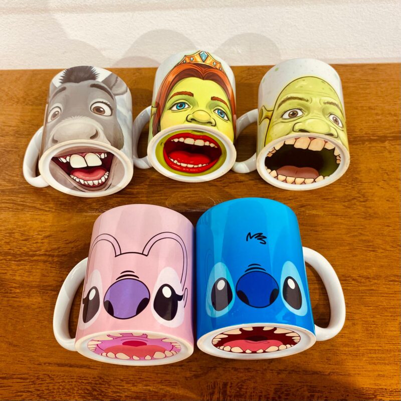 Caneca Porcelana Bocão