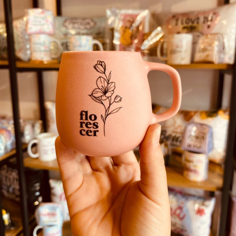 Caneca Cerâmica  Florescer