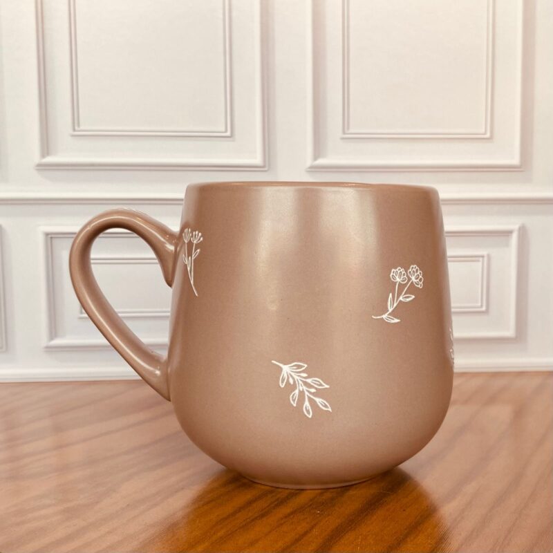 Caneca Cerâmica Raminhos