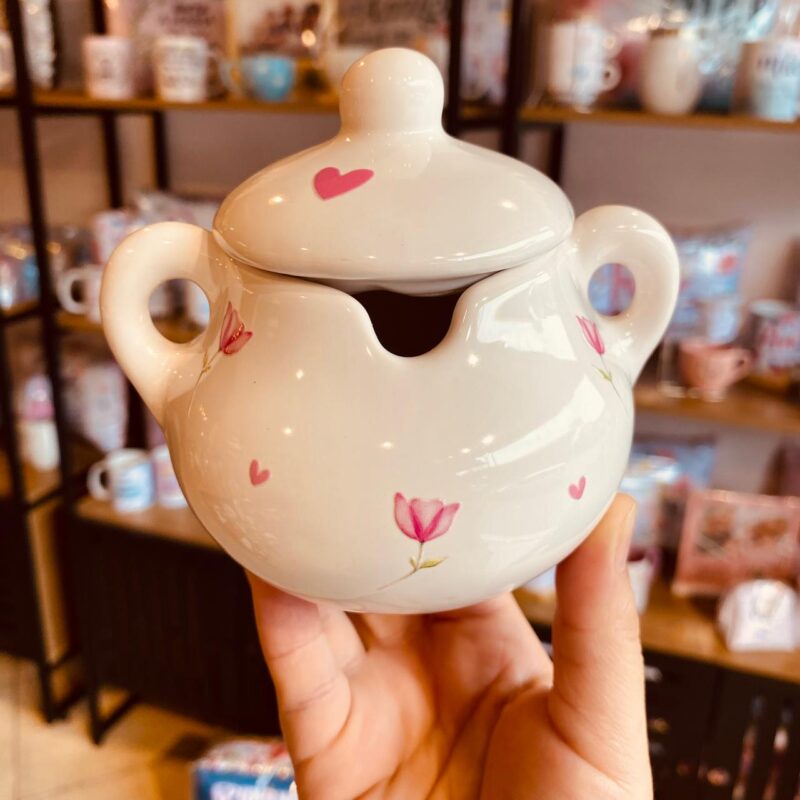 Açucareiro de Porcelana