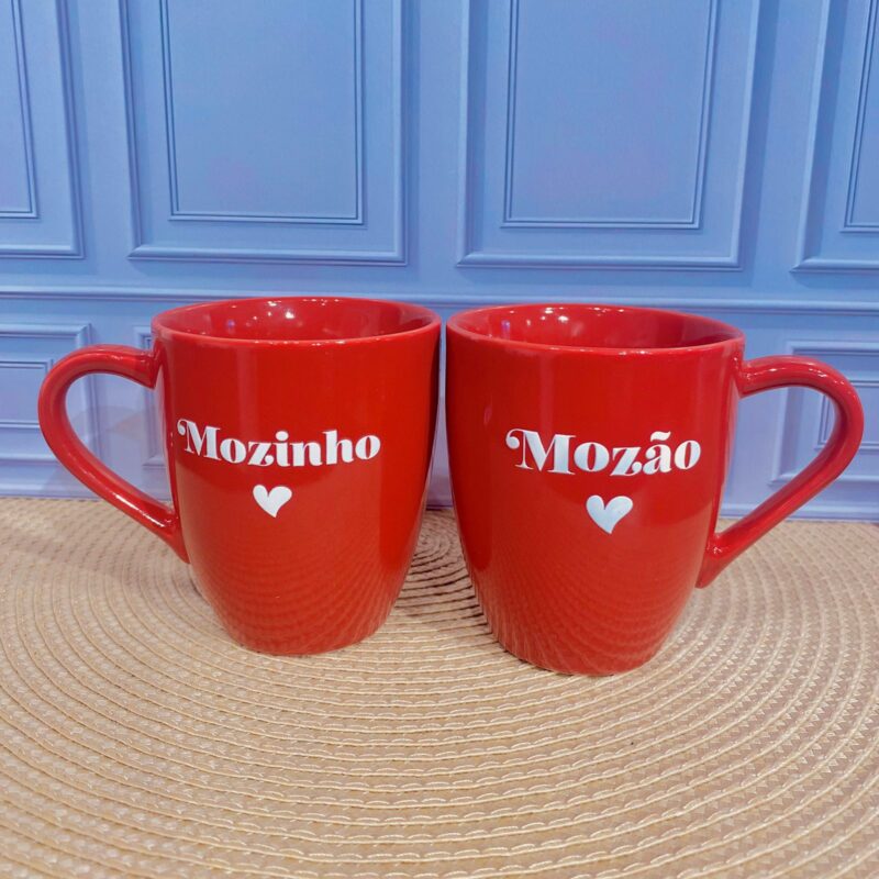 Caneca Porcelana Mozinho/Mozão