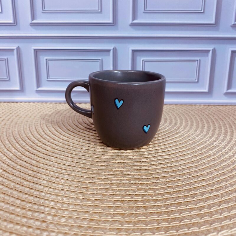 Caneca Cerâmica corações